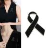 Handcrafted Alloy Ribbon Brooch for Costumes Bags and Denims Decoration Sewing Accessories view 2