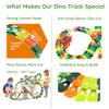 Dinosaur Toys, Create A Dinosaur World Road Race, Flexible Track Playset view 2