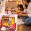Fast Food Play Set Pretend Cooking Toys | Removable Simulated Educational Fake Food Kit Designed for Boys Kids Preschool Kindergarten Students Interactive Role Play Kitchen Learning view 3