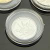 10pcs 25mm Applied Clear Round Cases Coin Storage Capsules Holder Round Plastic Coin Storage Capsules view 3