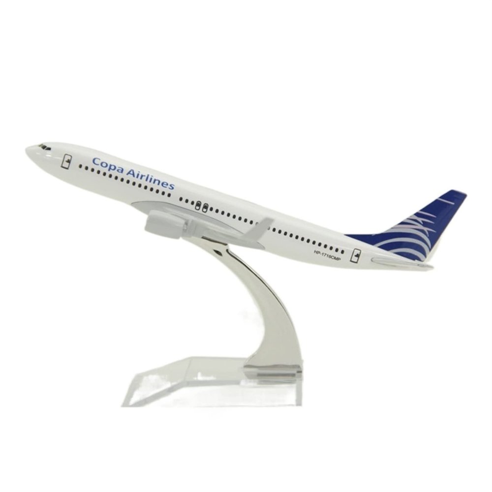 ZFQSEXTWT 16cm for Airline Boeing B737-800 Aircraft Model Scale 1 400 Toy Gift Hobby Playgame Kit
