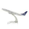 ZFQSEXTWT 16cm for Airline Boeing B737-800 Aircraft Model Scale 1 400 Toy Gift Hobby Playgame Kit view 1