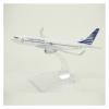 ZFQSEXTWT 16cm for Airline Boeing B737-800 Aircraft Model Scale 1 400 Toy Gift Hobby Playgame Kit view 3