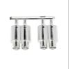 Rc Repairs Spare For Tamiya For Hsp For Hpi 1/10 Dual Outlet Exhaust Pipe Tailpipe Decoration Parts Off Road For Buggy Truggy RC Car view 1