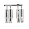 Rc Repairs Spare For Tamiya For Hsp For Hpi 1/10 Dual Outlet Exhaust Pipe Tailpipe Decoration Parts Off Road For Buggy Truggy RC Car view 2