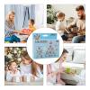 Balance Stacking Game - Stackable Balance Entertainment - Stacking Blocks | for Kids Children Adults Teens Home Travel Playroom Kindergarten view 4