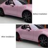 Vehicle Side Skirt for Mazda MX-5 Miata ND 2016 2017 2018 2019 2020 2021+, ABS Lower Side Bottom Line Splitter Lip Spoiler High Toughness Anti Scratch,Carbon Look view 2