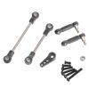 RC Models Spare Parts For Wltoys K969 K979 K989 K999 P929 P939 284131 284161 284010 1/28 Metal Upgrade Servo Arm Remote Control Car Accessories(Titanium) view 1