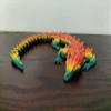 3D Printed Rainbow Bone Dragon view 1