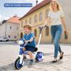 5 in 1 Tricycle for Toddlers 1-3 Year Olds, Push Trike Toys with Light Wheels & Music Front, Toddler Balance Bike for 2-4 Years Old Boys Girls, Birthday Gifts for 1 2 3 Kids Bike (Blue Flash Wheel) view 3