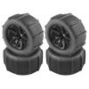 RC Models Spare Parts For HBX 16889 16889A 16889A Pro 16890 16890A SG1601 SG1602 For XLF F-16 F-17 F-18 4Pcs 80Mm Snow Sand Tire Wheel Parts view 1