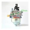 19mm Manual Choke Carburetor Fit For 1P70F 1P70 1P75F 1P75 L 196CC Vertical Shaft Engine Motor Mower view 3