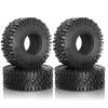 For Axial For SCX10 II III 90046 For Traxxas For TRX4 D90 For Redcat For MST 1/10 4PCS 118mm 1.9" Rubber Tire Wheel Tyre RC Crawler Car Parts RC Car Tires Rims view 1