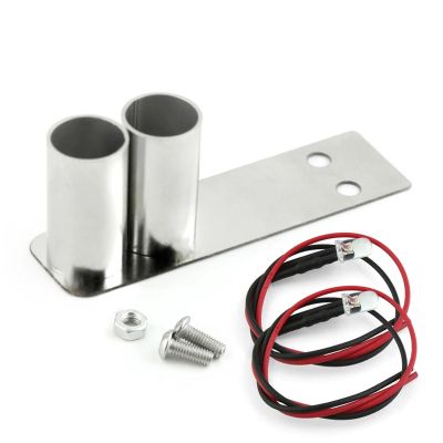 Rc Repairs Spare For Redcat For Hpi For Hsp For Tamiya For Sakura D4 1/10 Metal Exhaust Pipe Tail Throat With Light Scale RC For Racing Drift Car(Type B)