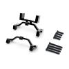 RC Car Models Parts For WPL 1/16 C14 C24 C34 C44 RC Car Metal Pull Rod Mount For Seat And Servo Mount Bracket Upgrade Parts Modified Accessories(Black) view 1