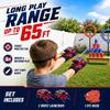 2-Pack Hero Spider Web Shooters Toys for Kids, Wrist Foam Dart Launcher Set with Mask, Gloves & 120 Soft Darts, Adjustable Strap, Indoor Outdoor Role-Play Game, Easter Basket Stuffers for Boys Girls view 2