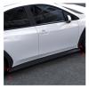 Vehicle Side Skirt for Subaru WRX STI VB 2022 2023 2024 2025 2026, ABS Lower Side Bottom Line Splitter Lip Spoiler High Toughness Anti Scratch,Gloss Black view 2
