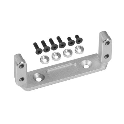 Aluminum CNC Capra Servo Mount 1/10 RC Rig Crawler for UTB10 for Vanquish F9 SCX10 III Parts confident(Silver)