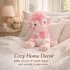 Adorable Pink Highland Cow Plush, Cute Ultra Soft Pink Cow Plush, Cozy Home Decor, Valentine's Day Gifts Plush Highland Cow Toy Decorations for Her or He, Meet Your Gentle Companion (1 PCS) view 3