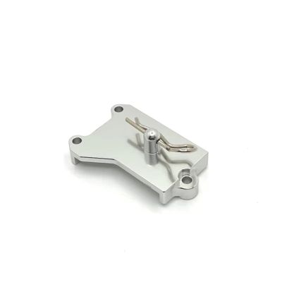 Models Upgrades Parts For SCY 16101 16102 16103 16104 16106 16201 1/16 Metal Servo Mount Plate Holder RC Car Upgrade Parts Accessories(Silver)