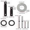 Rc Repairs Spare For Traxxas For Maxx For Slash 2.0 8982 8989 1/8 1/10 Metal Front Center Rear Differential Output Gear Upgrade Parts Accessories(Center) view 2