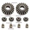 Rc Repairs Spare For Traxxas For Maxx For Slash 2.0 8982 8989 1/8 1/10 Metal Front Center Rear Differential Output Gear Upgrade Parts Accessories(Center) view 3
