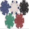 Texas Holdem Poker Set with Aluminium Poker Case, Lockable, 2 Decks of Cards, 300 Poker Chips, 5 Dice Playset view 4