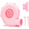 BounBounTime Inflatable Air Blower, 650W Bounce House Blower for Inflatables, Portable Blower for Bouncy Castle, Water Slide Park, Bubble House, Powerful Electric Blower for Indoor Outdoor Uses view 1