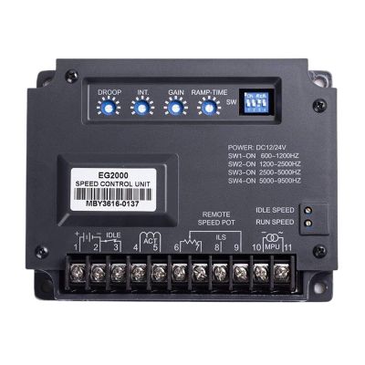 1pcs Speed Control EG2000 Speed Governor EG2000 Speed Controller EG 2000 Replace Engine Speed Governor Controller EG2000