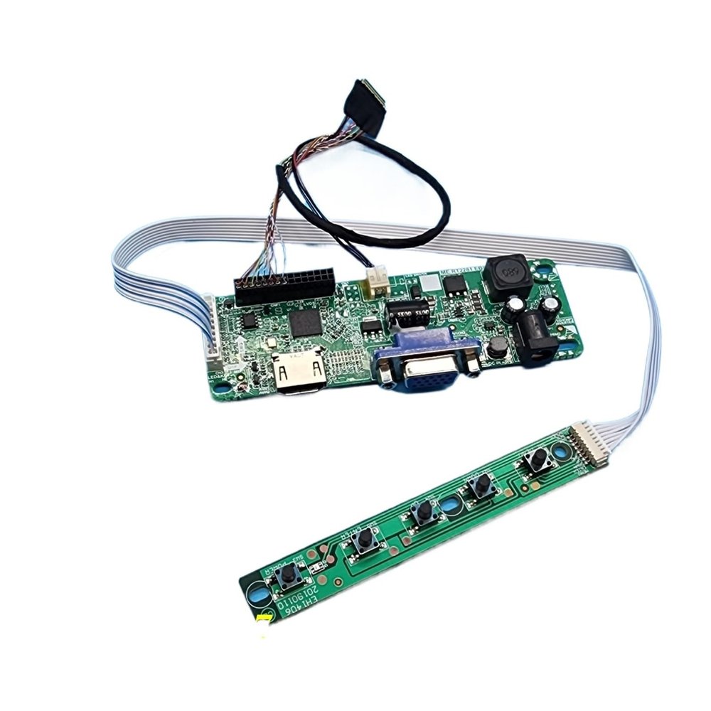 LCD Control Motherboard,LP097X02 Screen Driver Board Compatible for IPAD1Compatible for IPAD2 LTN097X02 9.7inch IPS LCD Screen Modification Display HDMI(LP097X02-TL)