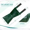 2 Divisions Winter Outdoor Faucet Protectors Progressive Warmth Preserving Fabric Ice Immune Convenience Infant Safe Simple Use Green Impermeable Faucet Protect Freeze Barrier view 4