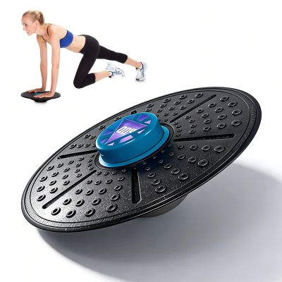 richigblosmum Smart Balance Board with Guide Light - Real-Time Posture Trainer with Visual Feedback, 4 Training Modes, Portable Core Workout Board for Home Gym, Fitness & Rehab