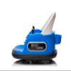 12V Electric Bumper Car for Kids, Blue Sport Racing Ride On Car with Remote Control, 360 Degree Spin, LED Lights, Bluetooth, Safety Belt, Ages 1.5-5 Years view 2