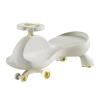 Kids Wiggle Car Swing Car with Silent Flashing Wheels Anti-Rollover Ride On Toys for Indoor and Outdoor(Beige) view 1