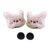 YueShengYCHUANG 2 Pieces Cute Helmet Sticker Bike Helmet Embellishments Removable Attachment Cartoon Skating Suitable for girls women skiing, Piggy view 1