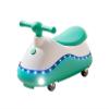 Wiggle Car for Kids 4 Wheels Swing Car with Lights Music Anti-Rollover Ride On Toys for Indoor Outdoor(Blue) view 1