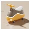 Wiggle Car for Kids 4 Wheels Swing Car with Lights Music Anti-Rollover Ride On Toys for Indoor Outdoor(Blue) view 2