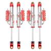 1/10 Scale Simulated Negative Pressure Damping Shock Absorber Metal Trim, Suitable for RC Off-Road Vehicles UT4/TRX4/RR10/Wraith DIY Upgrades (Red 125 mm 4Pcs) view 1