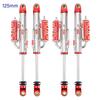 1/10 Scale Simulated Negative Pressure Damping Shock Absorber Metal Trim, Suitable for RC Off-Road Vehicles UT4/TRX4/RR10/Wraith DIY Upgrades (Red 125 mm 4Pcs) view 2