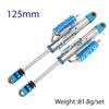 1/10 Scale Simulated Negative Pressure Damping Shock Absorber Metal Trim, Suitable for RC Off-Road Vehicles UT4/TRX4/RR10/Wraith DIY Upgrades (Blue 125 mm 2Pcs) view 2