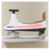 Swing Car Ride On Toy with Under Seat Storage Light-Emitting Wheel Anti-Rollover for Kids 3 Yrs and UP view 4