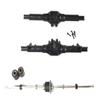 1 12 Scale Rear Straight Axle with Differential Through Axle Rear Gearbox FY-HBX01 Compatible with Automotive Motorcycle Parts FY-HBX01 view 4