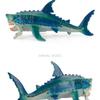 3D Printed Sea Monster Toy, Trevor Henderson Mythical Ocean Predator Model, 3D Printed Fidget Toys Full Body Joint Movable Design, Desk Decor,Birthday Gift view 4
