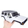 6.10in Wheelbase Body Shell,ABS Hardtop Cherokee Body with Front Rear Bumpers for TRX4M Bronco Defender Chassis 1/18 RC Crawler Upgrade Parts (Green) view 4
