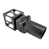 1PCS 20mm Aluminum Folding Arm Clamp Horizontal Umbrella Tube Joint Connector Base Compatible with Multi-Rotor Drone Frame view 1