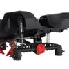 Aluminum AR45 Portal Axle Rear Upper Link Riser Mount Compatible with 1/10 RC Crawler III Further Anti Squat Adjustment view 3