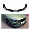 ERALOPTEN for Mercedes for Benz A Class W177 2019-2022 A180 A200 A35 AMG Car Front Lip Bumper Spoiler Glossy Black Or Carbon Fiber Look(Glossy Black) view 2