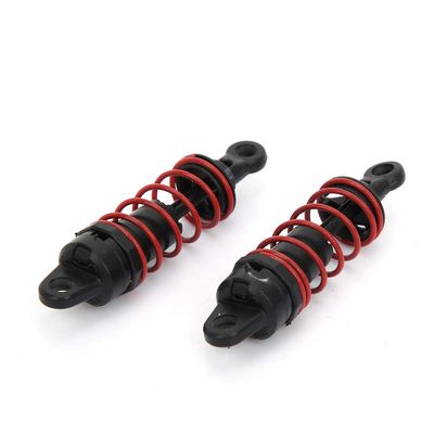 RC Shock Damper 1 Pair Premium Plastic Front Shock Absorber Performance Upgrade Replacement Part for 1/16 Scale RC Car Durable Lightweight Accessory