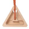 2Pcs Triangle Climbing Hangboard with Rope, Training Finger Grip,Fingerboard Rock Climbing for Outdoor Home view 2