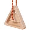 2Pcs Triangle Climbing Hangboard with Rope, Training Finger Grip,Fingerboard Rock Climbing for Outdoor Home view 3